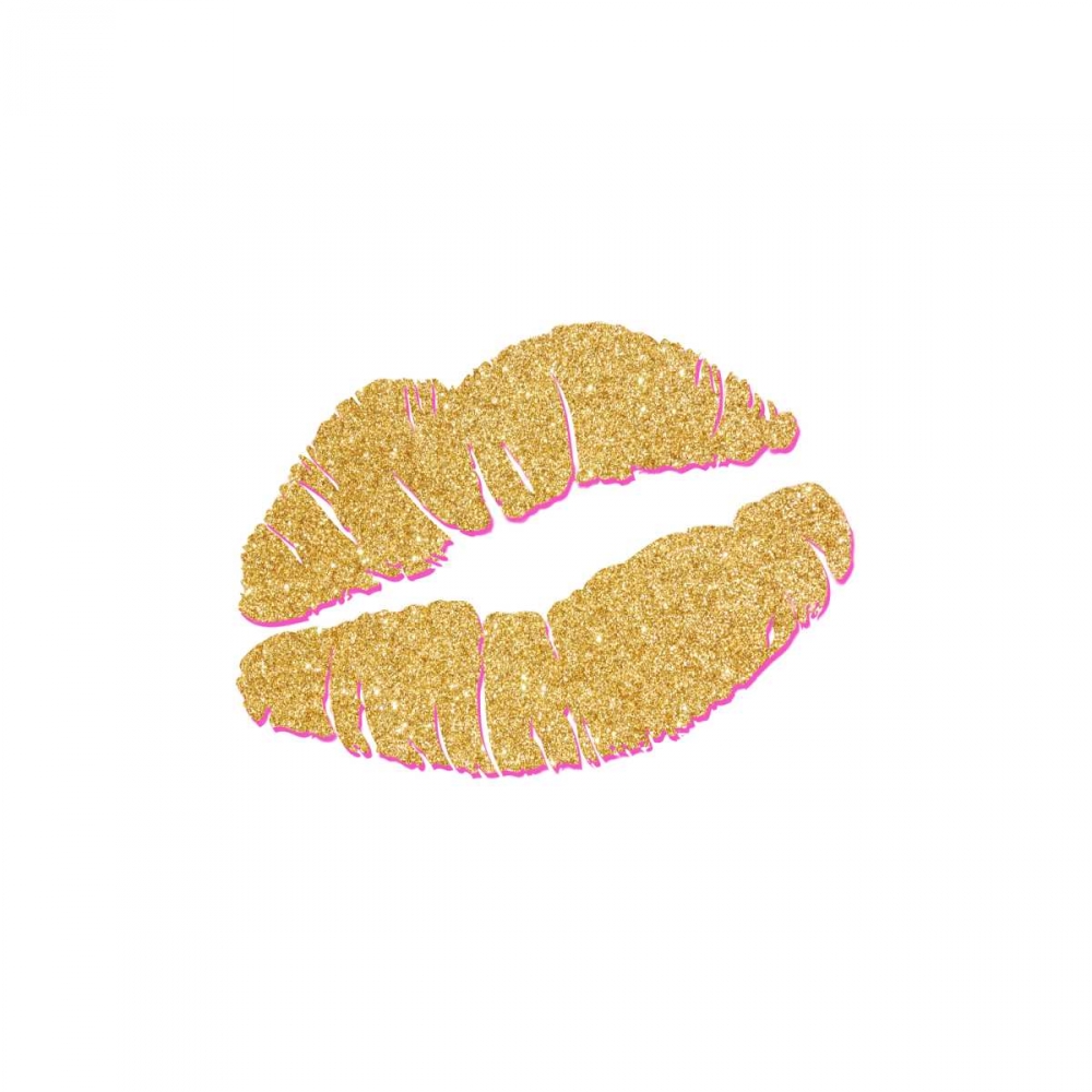 Gold Kiss art print by SD Graphics Studio for $57.95 CAD