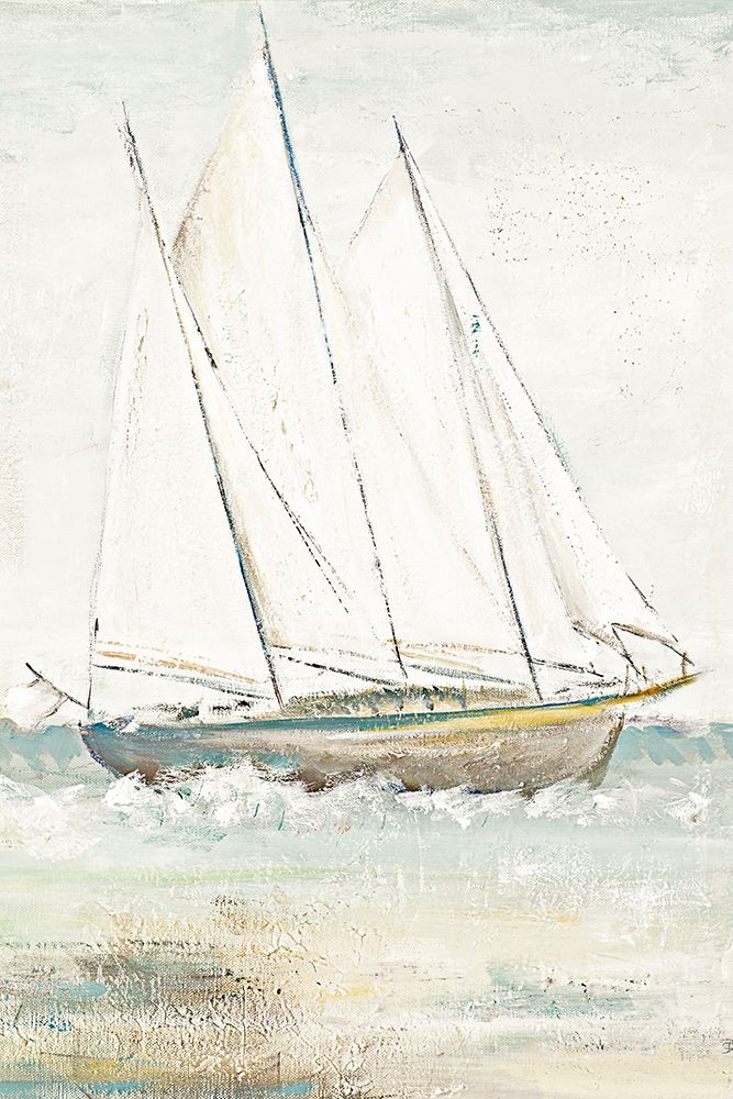 Cape Cod Sailboat II art print by Patricia Pinto for $57.95 CAD