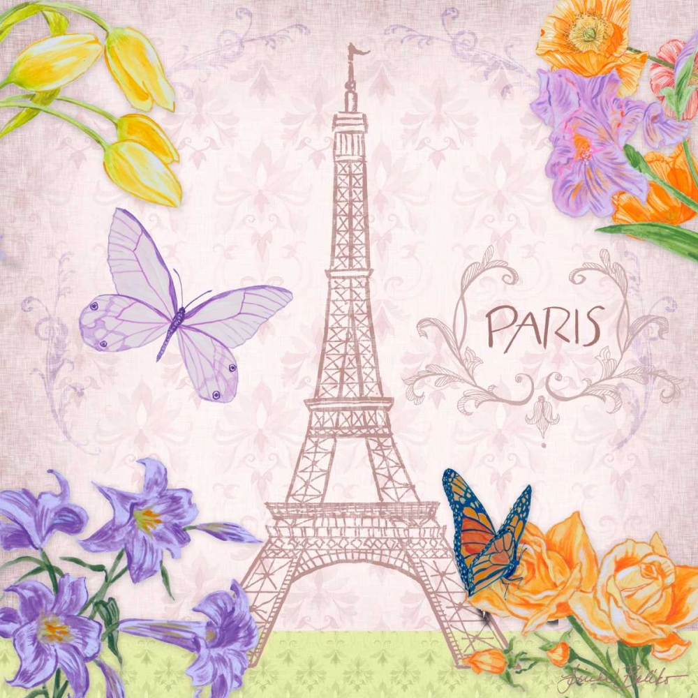 Parisian Meadow I art print by Linda Baliko for $57.95 CAD
