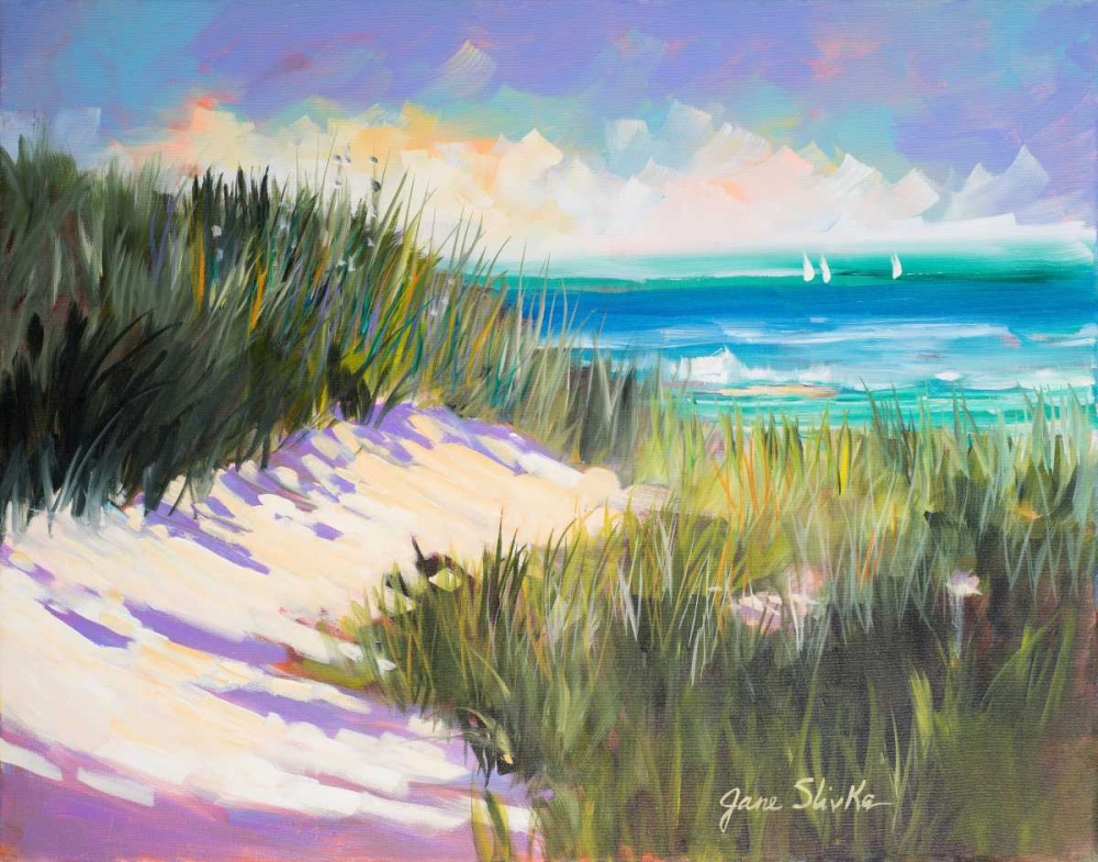 Seagrass Shore art print by Jane Slivka for $57.95 CAD