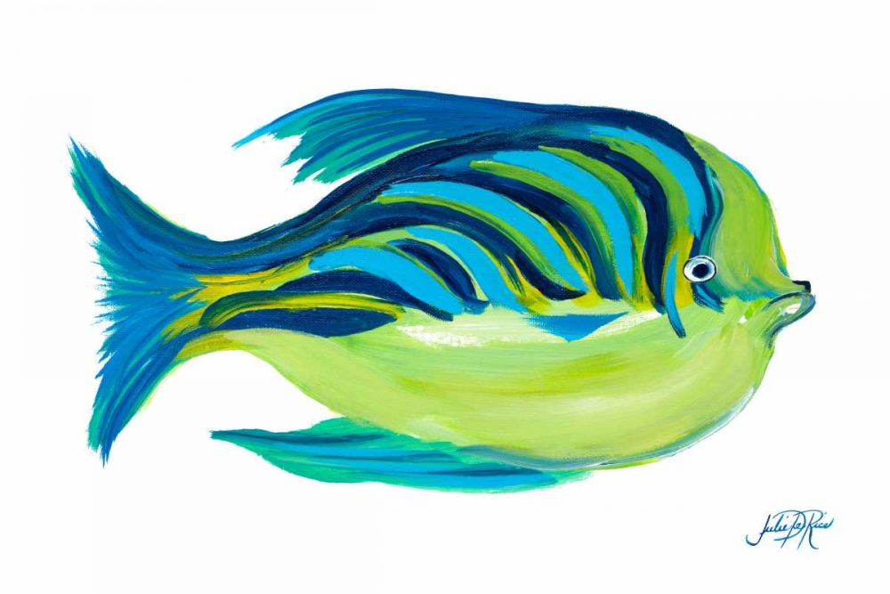 Fishy I art print by Julie DeRice for $57.95 CAD
