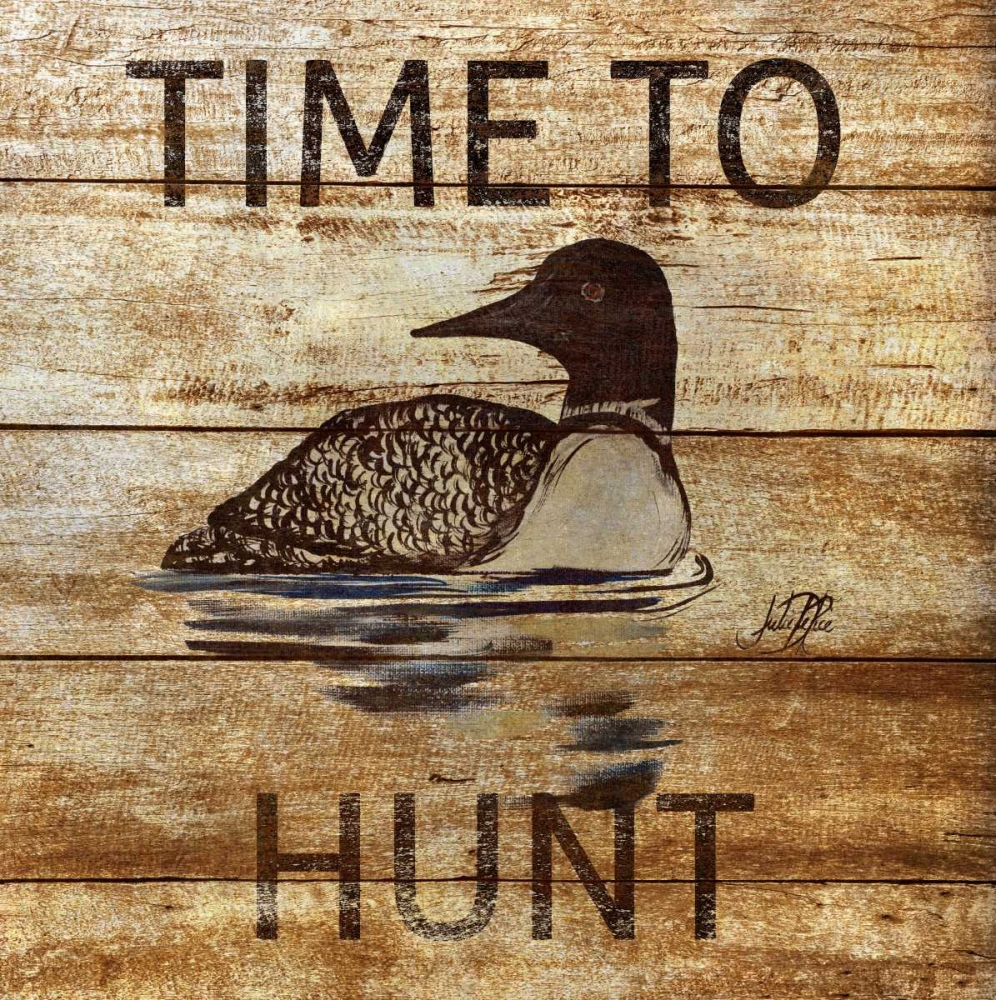 Time To Hunt Square II art print by Julie DeRice for $57.95 CAD