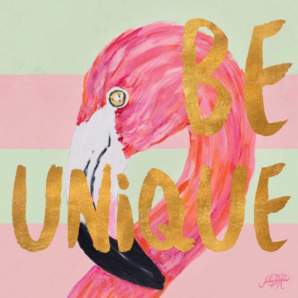 Be Wild and Unique I art print by Julie DeRice for $57.95 CAD