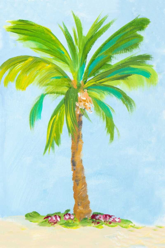 Palm Days II art print by Julie DeRice for $57.95 CAD