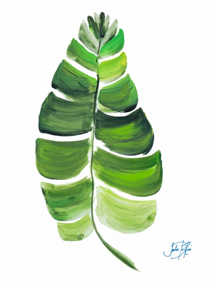 Giant Palm Leaf II art print by Julie DeRice for $57.95 CAD