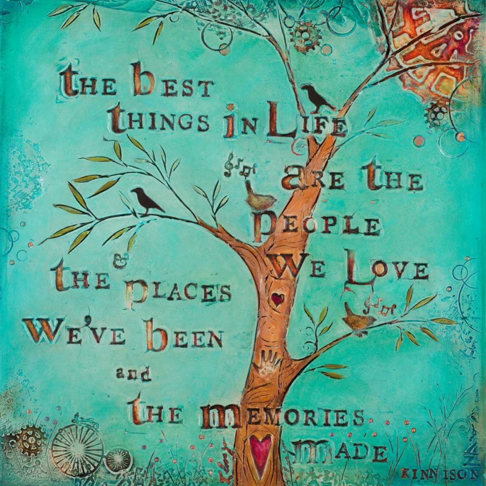 The Best Things in Life art print by Carolyn Kinnison for $57.95 CAD
