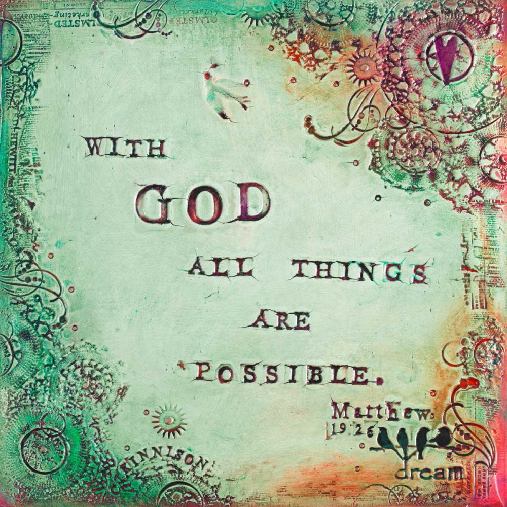 All Things Are Possible art print by Carolyn Kinnison for $57.95 CAD