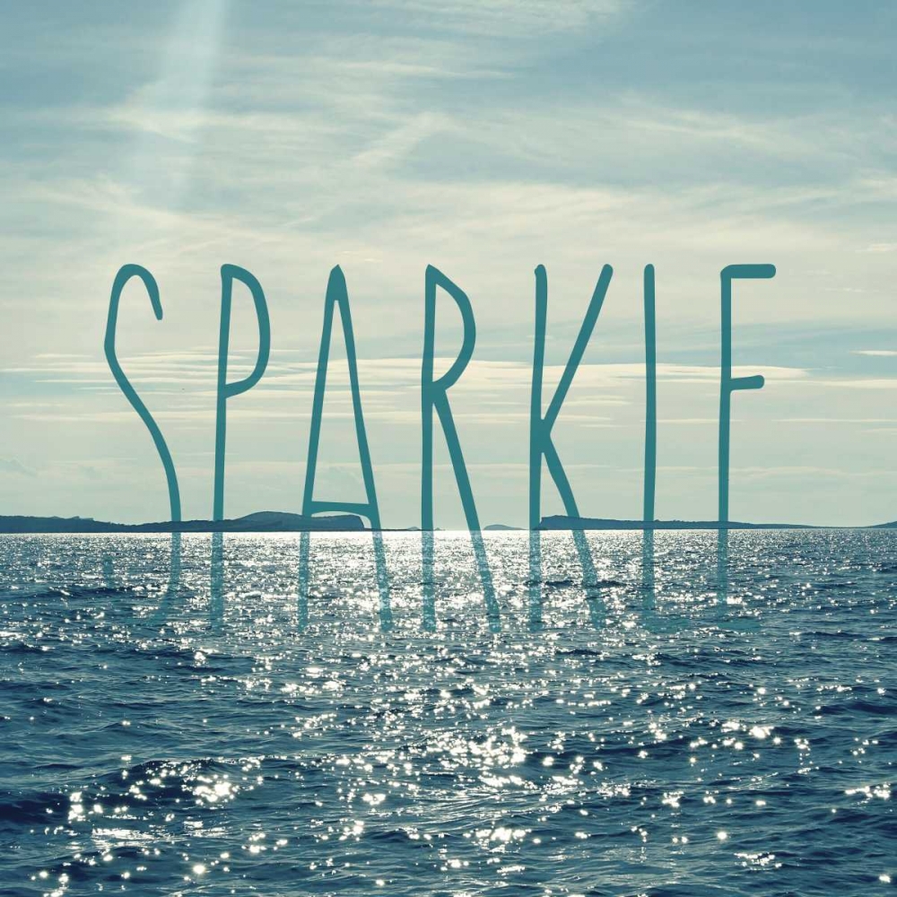 Sparkle In The Ocean art print by Sarah Gardner for $57.95 CAD