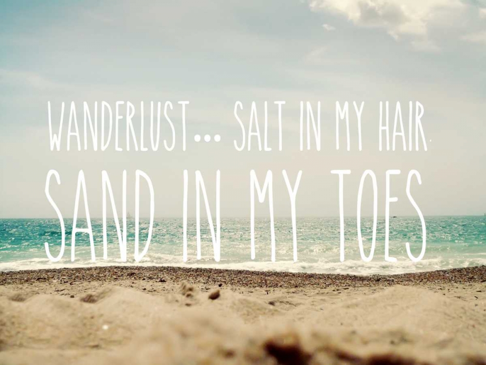 Sand in My Toes art print by Sarah Gardner for $57.95 CAD