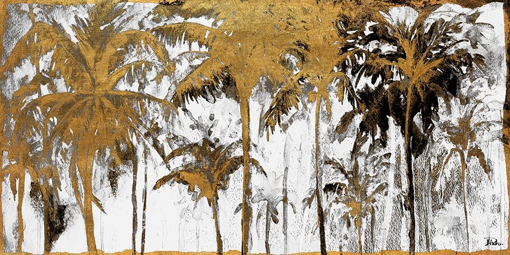 Luxe Palms I art print by Patricia Pinto for $57.95 CAD