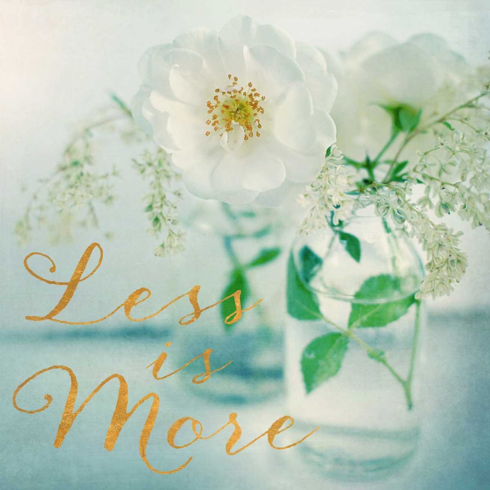 Less is More art print by Sarah Gardner for $57.95 CAD