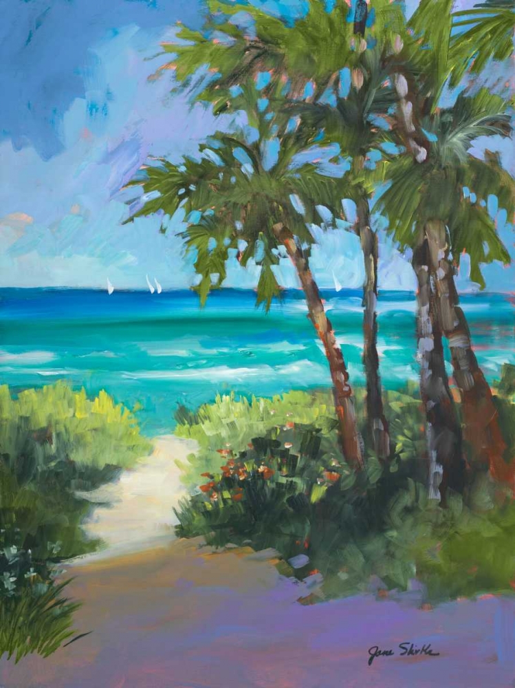 Caribbean View I art print by Jane Slivka for $57.95 CAD