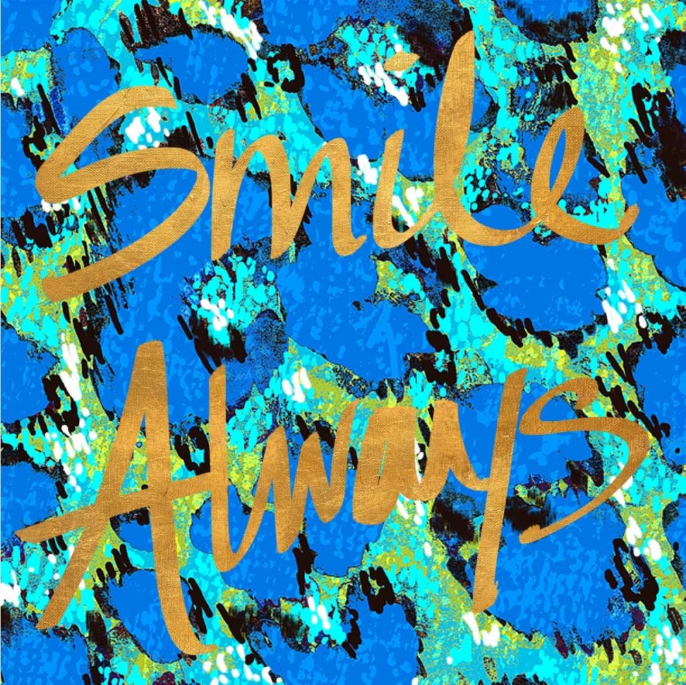 Smile Always art print by Nicholas Biscardi for $57.95 CAD