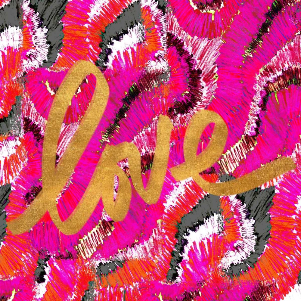 Pink Love art print by Nicholas Biscardi for $57.95 CAD