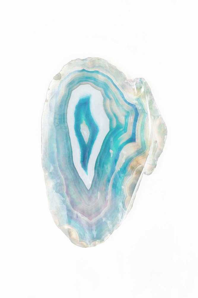 Watercolor Agate I art print by Susan Bryant for $57.95 CAD