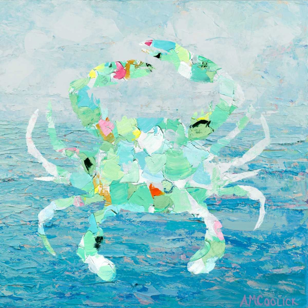 Ocean Crab art print by Ann Marie Coolick for $57.95 CAD