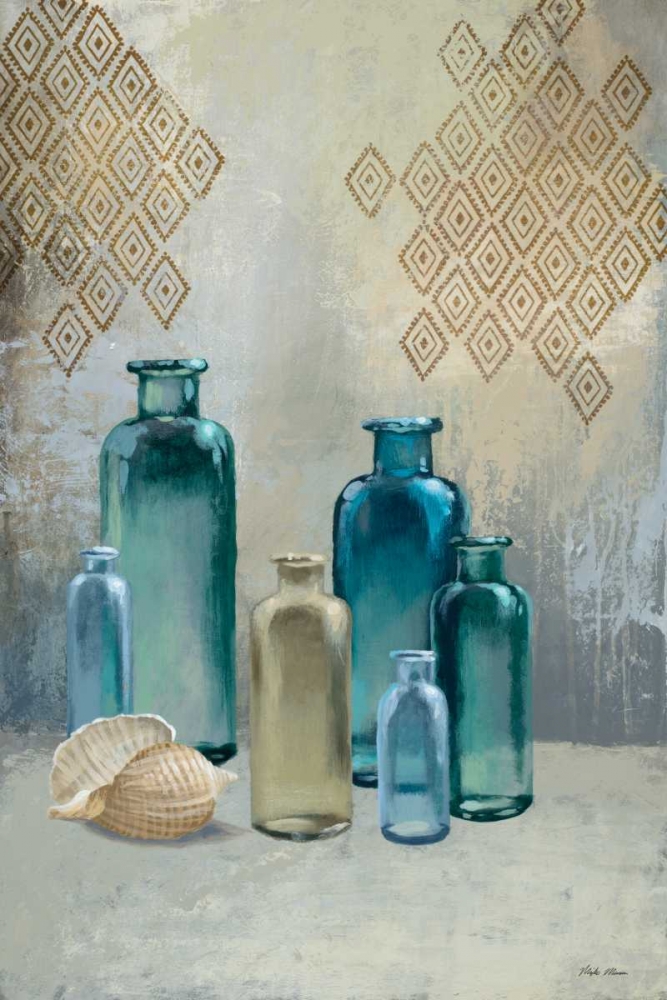 Glass Bottles I art print by Michael Marcon for $57.95 CAD
