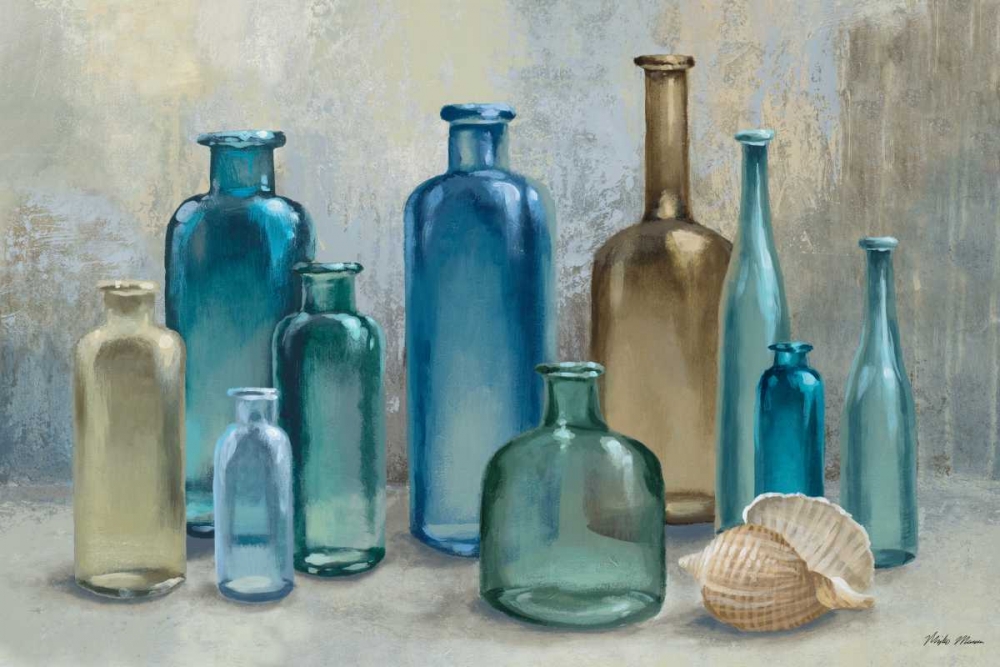 Glass Bottles art print by Michael Marcon for $57.95 CAD