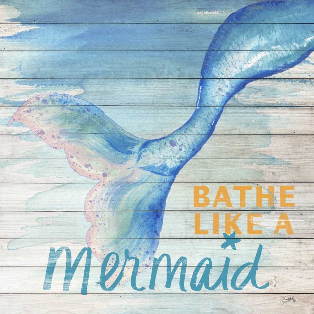 Mermaid Bath I art print by Elizabeth Medley for $57.95 CAD