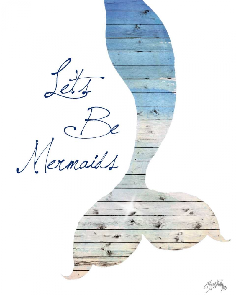 Lets Be Mermaids art print by Elizabeth Medley for $57.95 CAD