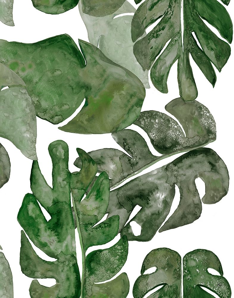 Green Plant Party III art print by Kat Papa for $57.95 CAD
