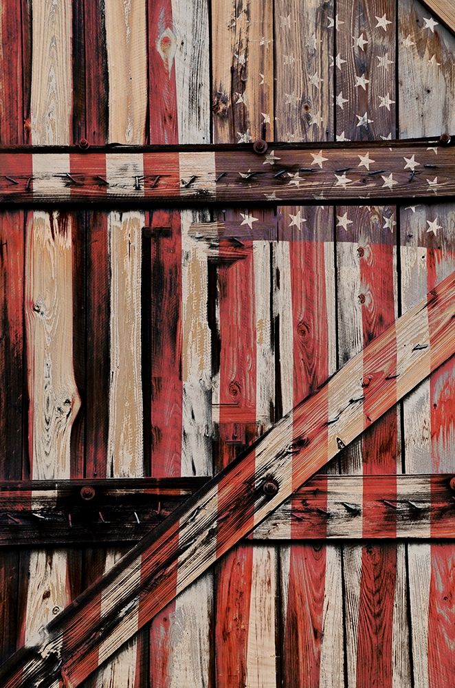 All American Fence art print by Gail Peck for $57.95 CAD