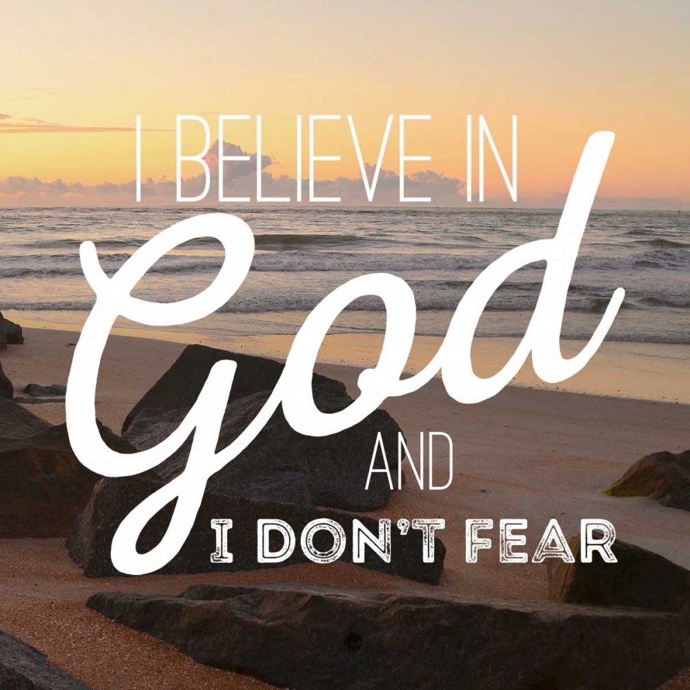 I Believe in God art print by Gail Peck for $57.95 CAD