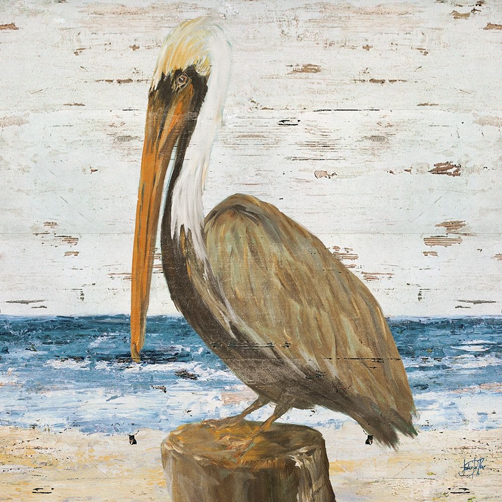 Pelican Square I art print by Julie DeRice for $57.95 CAD