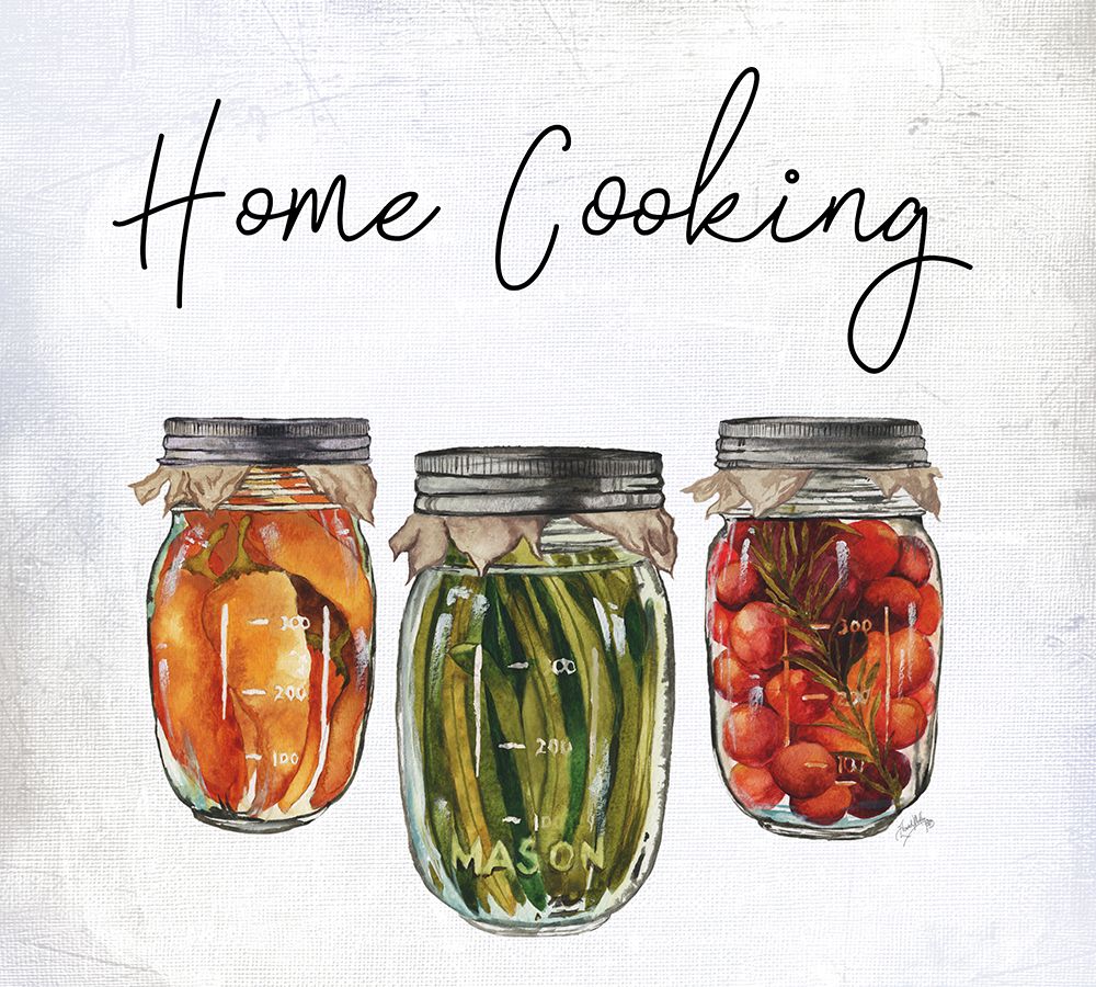 Home Cooking art print by Elizabeth Medley for $57.95 CAD