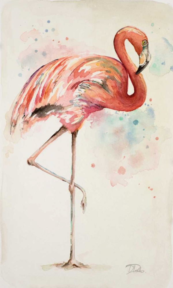 Flamingo II art print by Patricia Pinto for $57.95 CAD