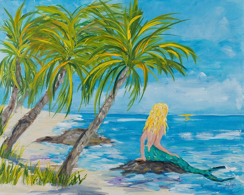 Mermaid Beach art print by Julie DeRice for $57.95 CAD