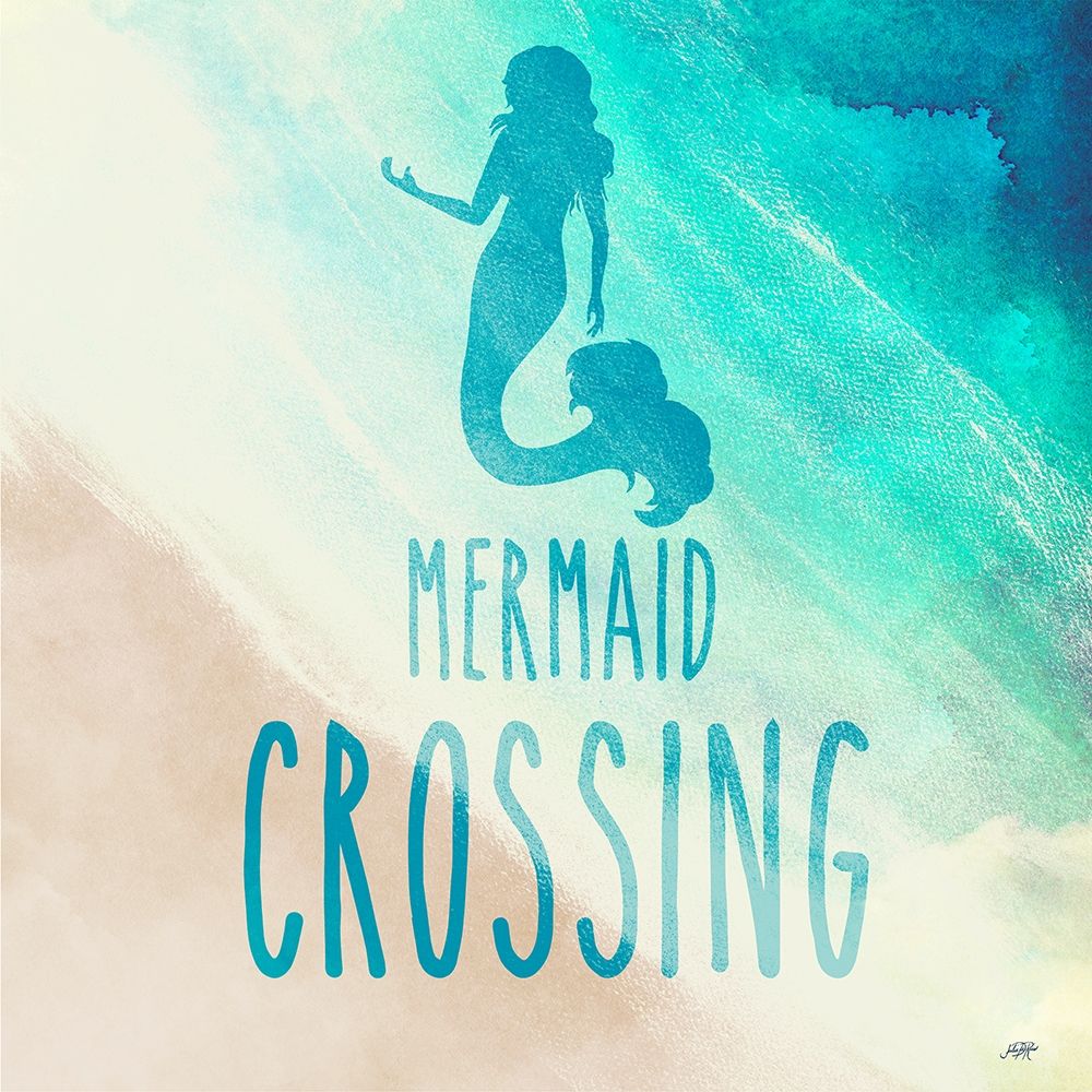Mermaid Crossing art print by Julie DeRice for $57.95 CAD