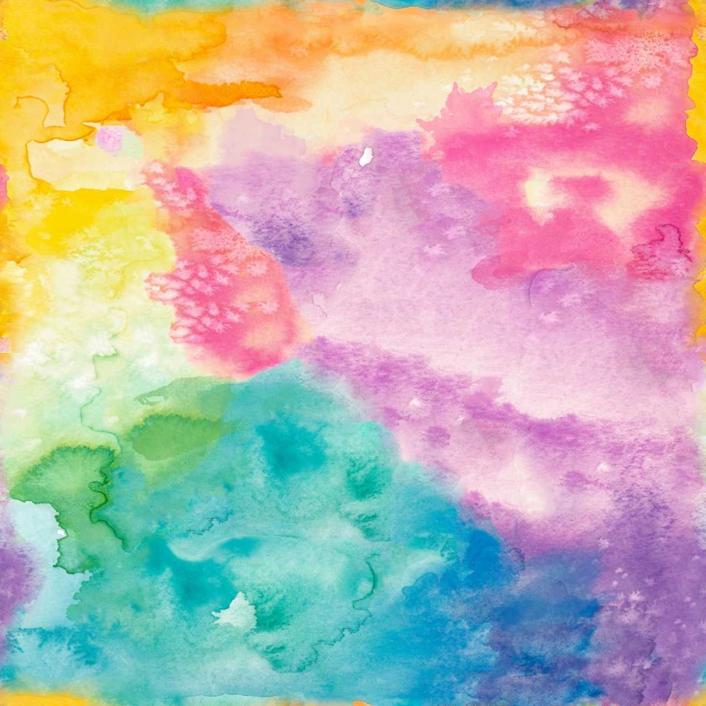 Rainbow Watercolor art print by Nola James for $57.95 CAD
