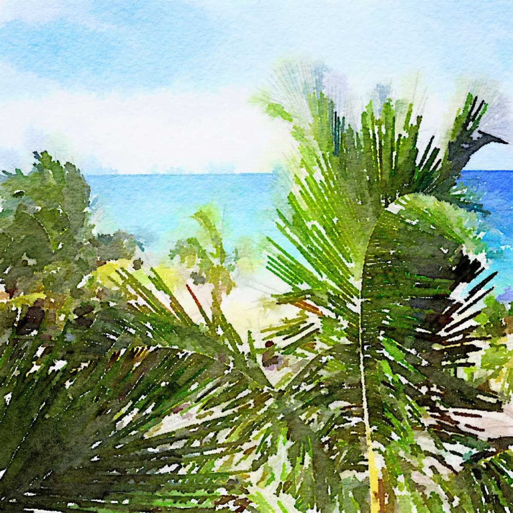 Watercolor Vero Beach art print by Nola James for $57.95 CAD