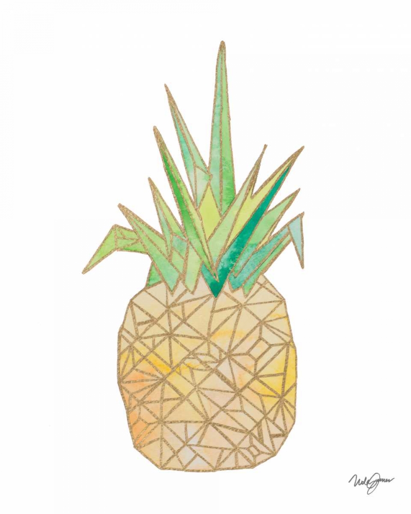 Origami Pineapple art print by Nola James for $57.95 CAD