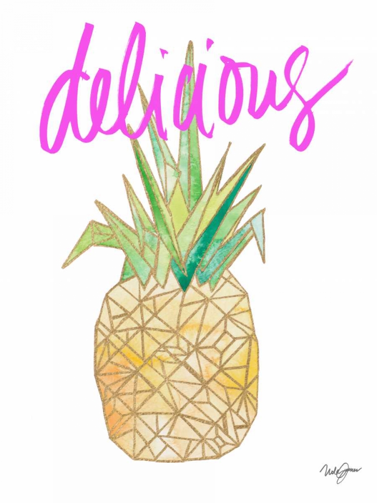 Delicious Pineapple art print by Nola James for $57.95 CAD