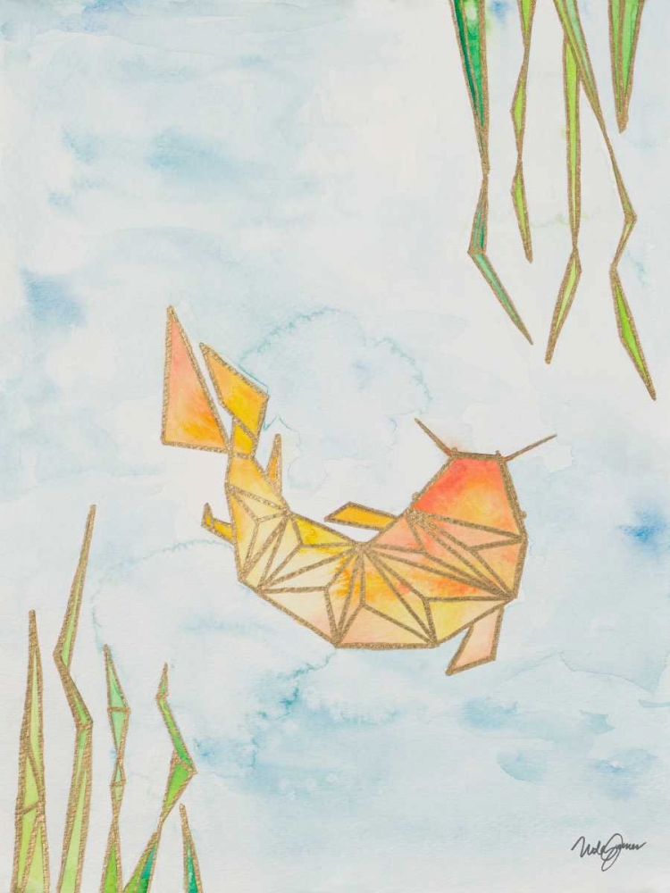 Origami Koi art print by Nola James for $57.95 CAD