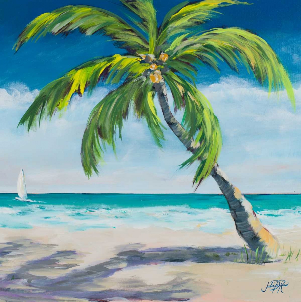Under the Palms Breeze I art print by Julie DeRice for $57.95 CAD
