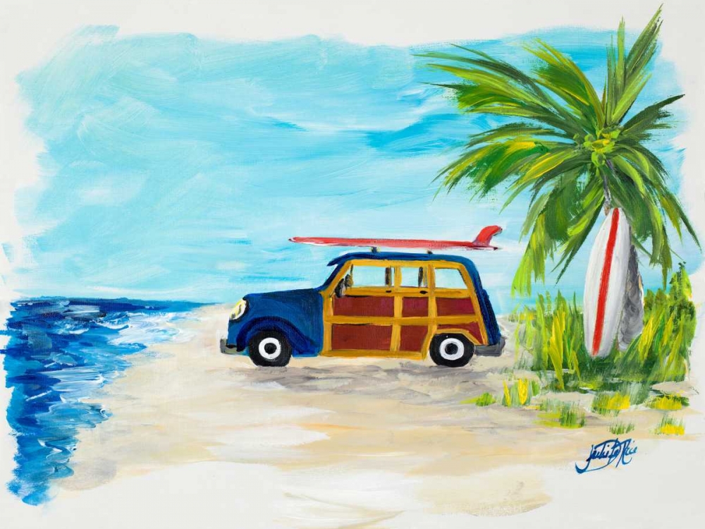 Tropical Vacation I art print by Julie DeRice for $57.95 CAD