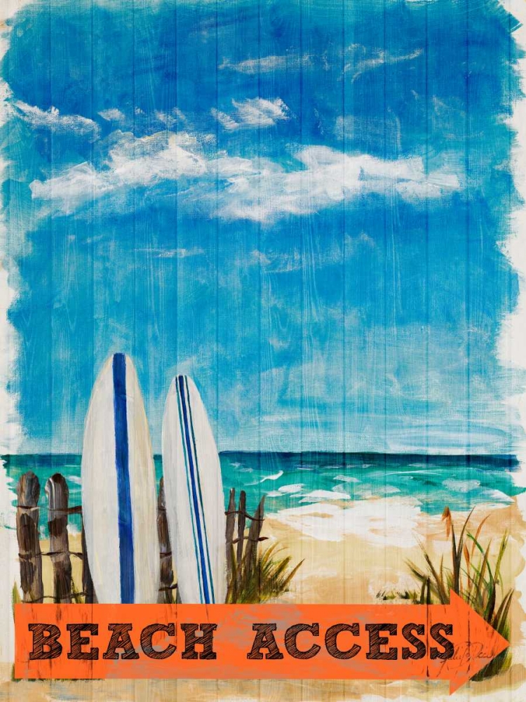 Beach Access art print by Julie DeRice for $57.95 CAD