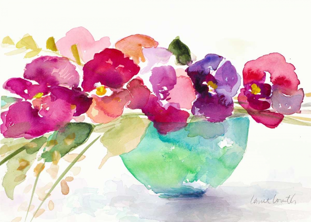 Bowl of Blooms art print by Lanie Loreth for $57.95 CAD