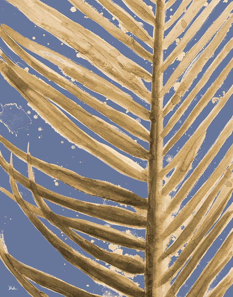 Golden Wet Palm art print by Patricia Pinto for $57.95 CAD