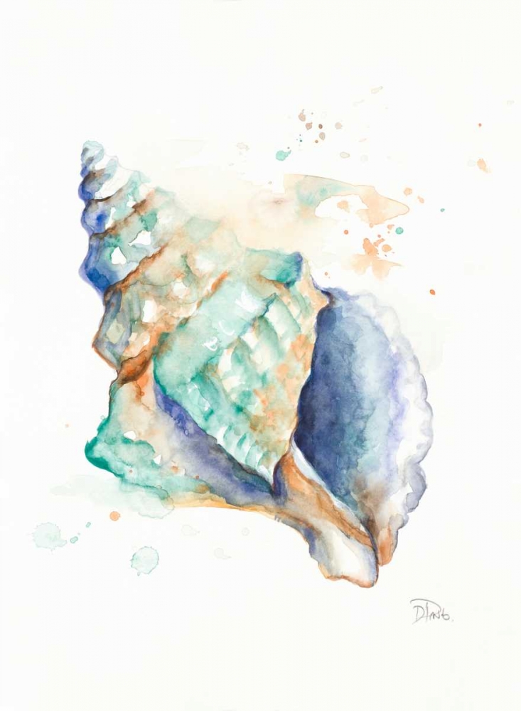 Blue Shell art print by Patricia Pinto for $57.95 CAD