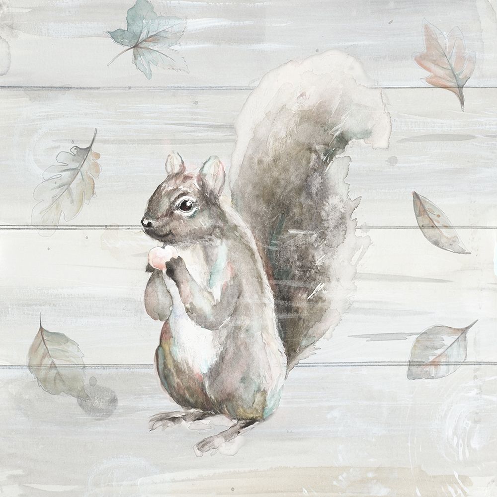 Neutral Squirrel art print by Patricia Pinto for $57.95 CAD