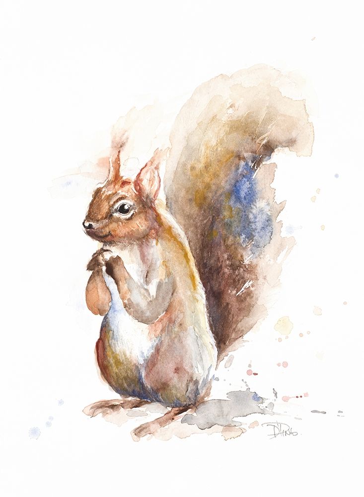 Squirrel art print by Patricia Pinto for $57.95 CAD