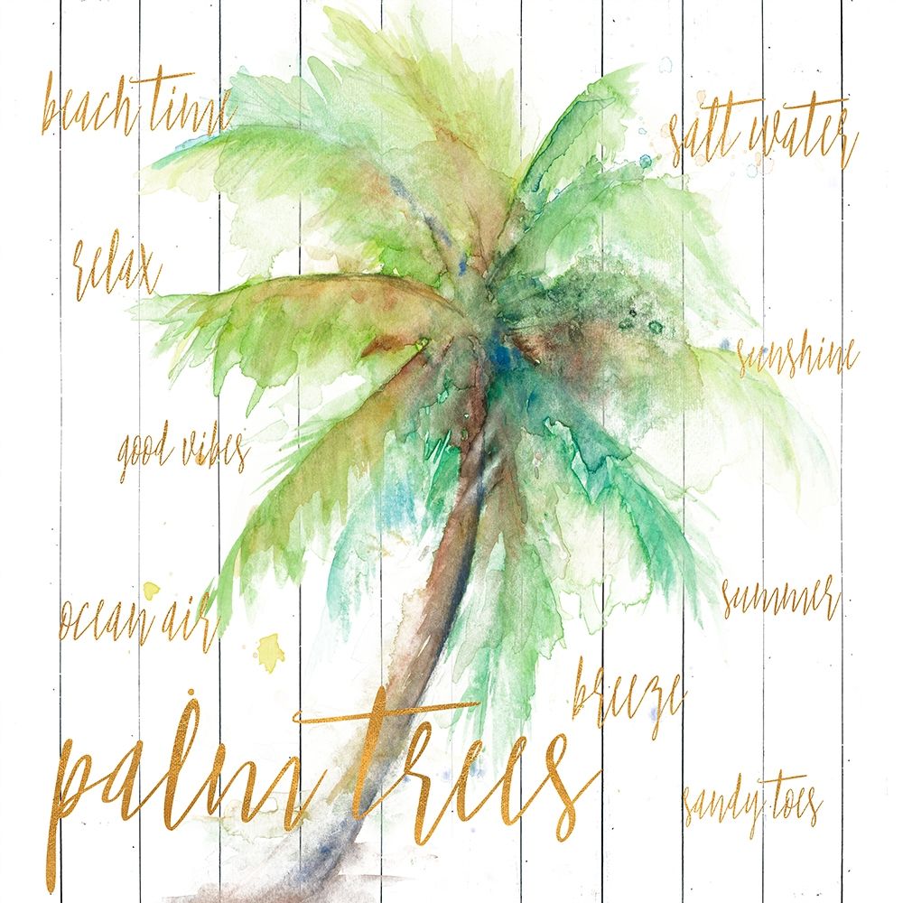 Vacation Palm art print by Patricia Pinto for $57.95 CAD