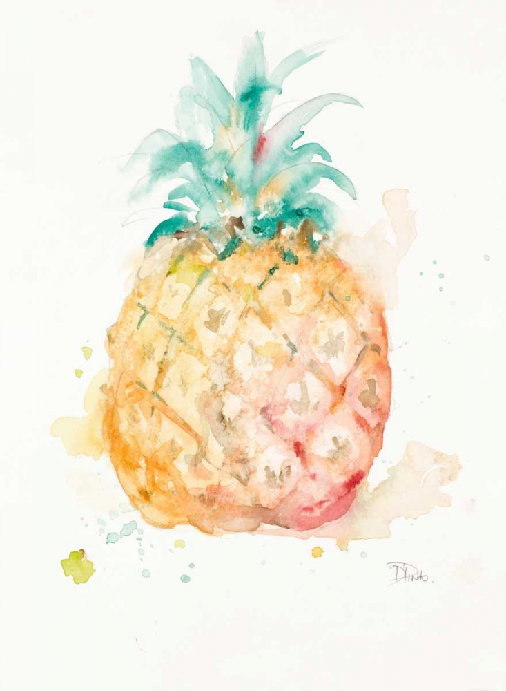 Water Pineapple art print by Patricia Pinto for $57.95 CAD