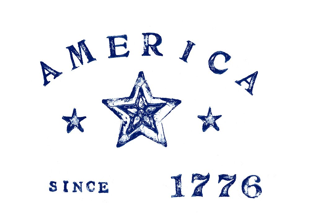 America 1776 White art print by Carolyn Kinnison for $57.95 CAD