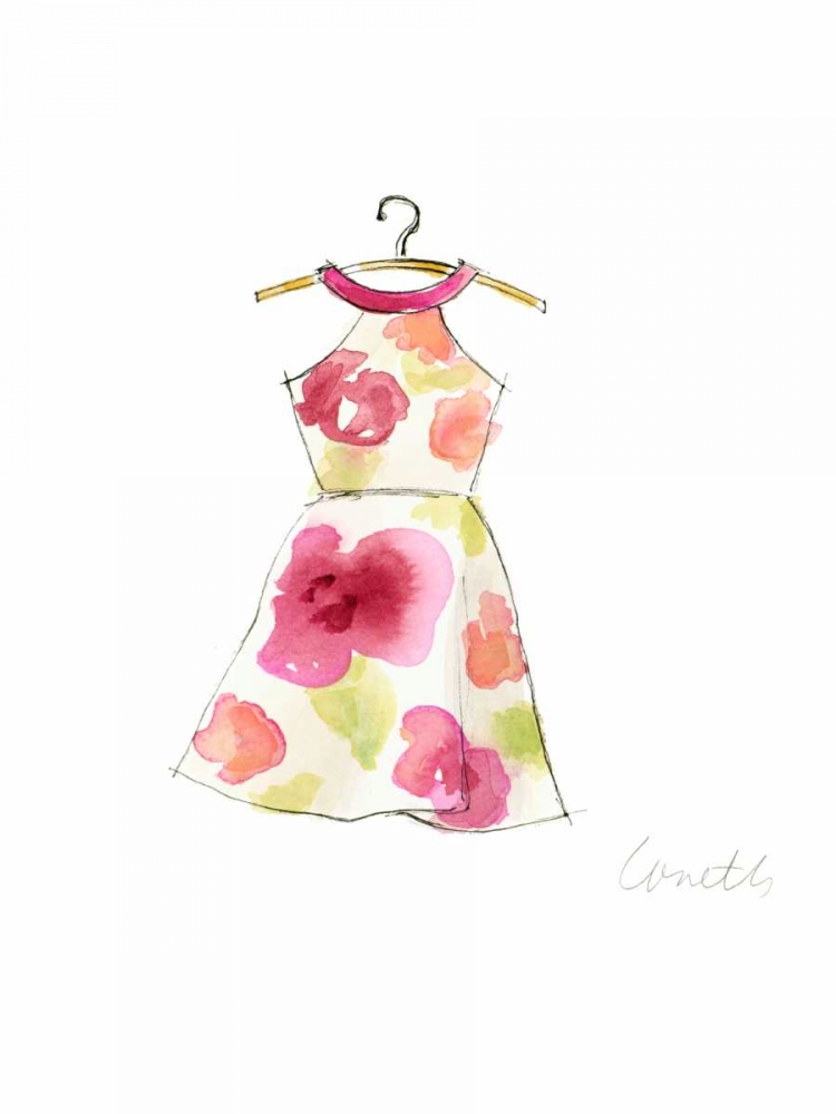 The Watercolor Dresses I art print by Lanie Loreth for $57.95 CAD