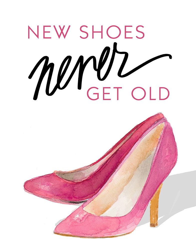 New Shoes Never Get Old art print by lanie Loreth for $57.95 CAD